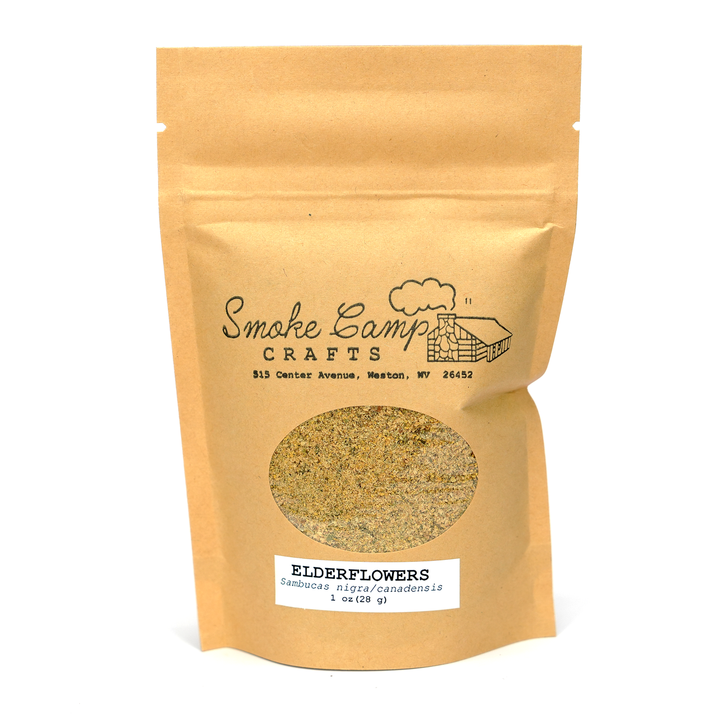 Elderflowers, Dried - 1 oz or 4 oz