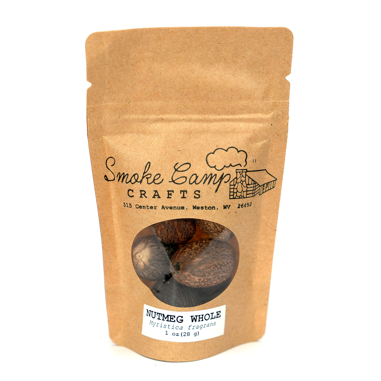 Nutmeg (Myristica fragrans) Whole, 1 oz or 4 oz