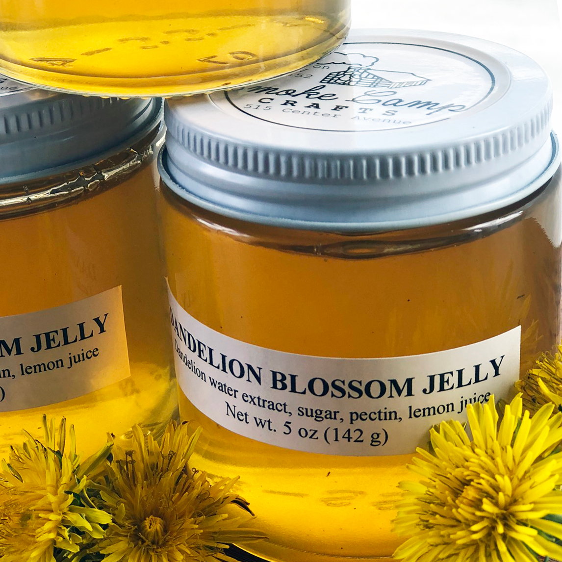 Dandelion Blossom Jelly, 5 oz - Vegan Honey Substitute