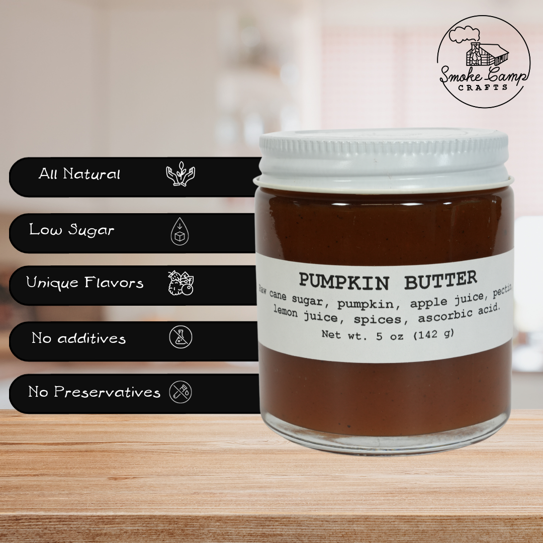 Pumpkin Butter 5 oz (142 g) - Year-Round Autumnal Favorite