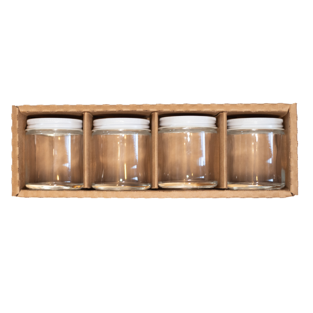 12 Creative Crafting Jars | DIY Gift Collection | Crafting & Organizational Essentials | Storage | Jam and Jelly Canning Set