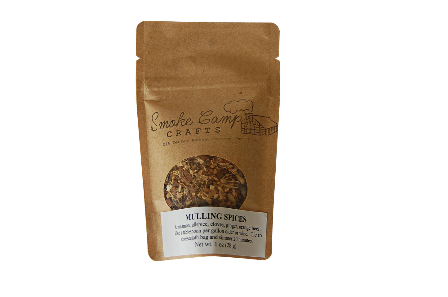 Mulling Spices 3/4 oz (21 g) for Mulled Cider, Mulled Wine, Mulled Egg Nog - Hostess Gift