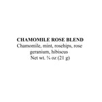 Chamomile Rose Blend, 3/4 oz  (21g)
