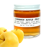 Cinnamon Apple Jelly, 5 oz - Craft, Gourmet, Unusual Jams & Jellies Made in West Virginia, USA