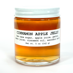 Cinnamon Apple Jelly, 5 oz - Craft, Gourmet, Unusual Jams & Jellies Made in West Virginia, USA