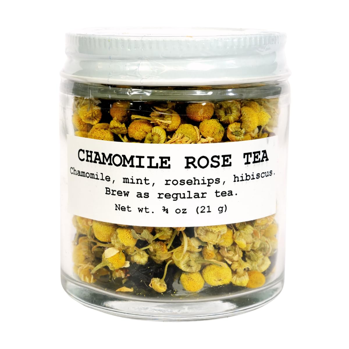 Chamomile Rose Blend Herbal Tea, 3/4 oz (21g)