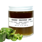 Green Pepper Jam 5 oz (142 g) - Unique Flavor Perfect for Parties - Heat & Pour Over a Block of Cream Cheese