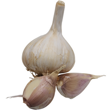 Garlic, German Red Hardneck (Allium sativum) Three (3) Organic Bulbs for Eating or Planting by Smoke Camp Crafts - Great Garlic Flavor