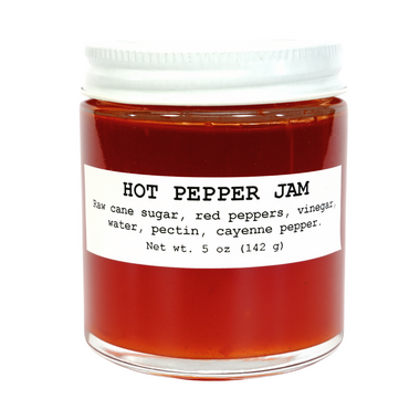 Hot Pepper Jam, 5 oz - Spice Up your Spread -  Heat & Pour Over a Block of Cream Cheese