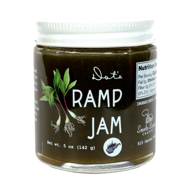 Ramp Jam - Wild Leek Jam 5 oz (142 oz) - An Appalachian Woodland Delight