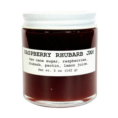 Raspberry Rhubarb Jam 5 oz (142 g) - Essential Baking Ingredient