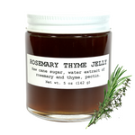 Rosemary Thyme Jelly 5 oz (142 g) - Dinnertime Herb Staple - Excellent on Lamb or Chicken