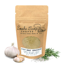 Roast Meat Seasoning, 2 oz Pouch (56 g) or 2.5 oz Jar (70 g) - Sea Salt, Organic Rosemary, & Organic Garlic