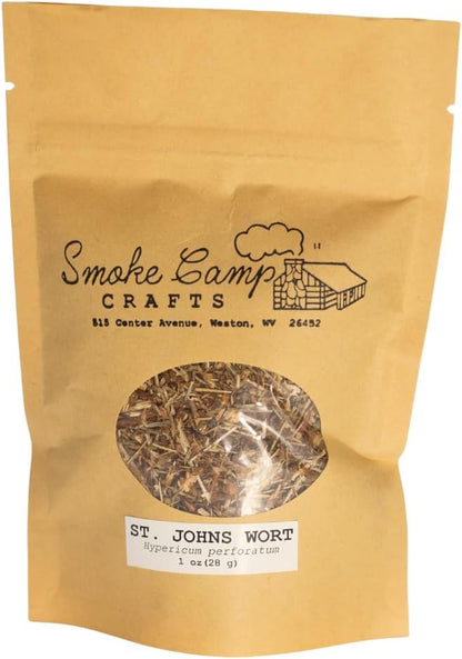 Saint John's Wort (Hypericum perfortatum) Dried Herb, 1 oz (28 g)