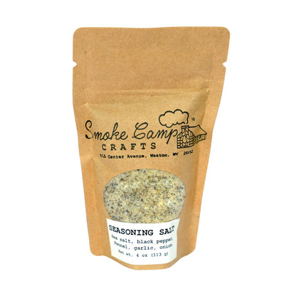 Culinary Seasoning Blend with Salt, 2 oz (56 g)- Made With Sea Salt, Black Pepper, Fennel, Garlic, and Onion