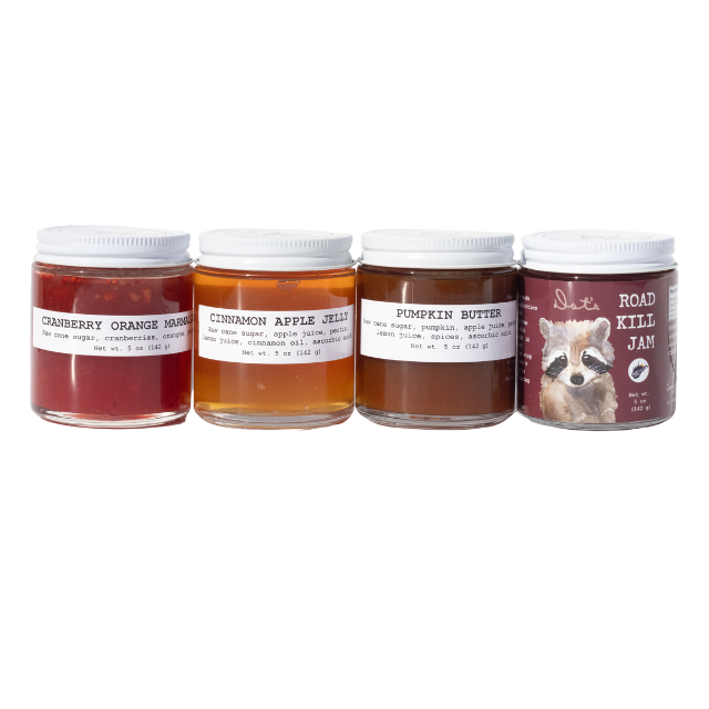 Seasonal Sampler of 12 Artisanal Goods | 4 Jams & Jellies, 4 Tea Blends, and 4 Culinary Blends | Chef Gift Set