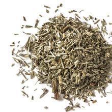 Smoke Camp Crafts Horsetail Leaves, Dried (Equisetum arvense) – 1 oz or 4 oz: Thin, straw-like pieces scattered on a white background; traditionally known for urinary support.