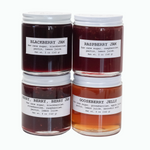 Four Pack Jam & Jelly Gift Set | Bramble Berry Jam & Jelly Collection |  Berry Berry Berry Jam | Blackberry Jam | Gooseberry Jelly | Raspberry Jam