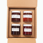 Four Pack Jam & Jelly Gift Set | Bramble Berry Jam & Jelly Collection |  Berry Berry Berry Jam | Blackberry Jam | Gooseberry Jelly | Raspberry Jam