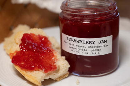 Strawberry Jam 5 oz (142 g) - Lunchtime Favorite All Year-Round