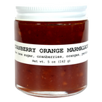 Cranberry Orange Marmalade, 5 oz - Refreshing Holiday Taste