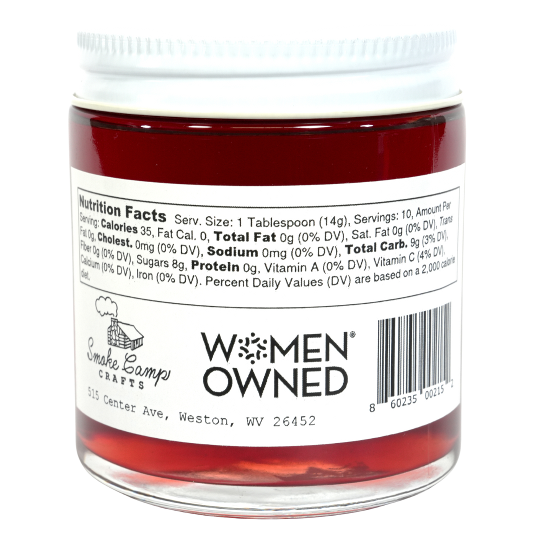Currant Jelly, Gourmet Handmade Jelly, Made with Red Currants, Homemade & All Natural, Small Jelly Jar for Gift, 5 Oz (142 grams)