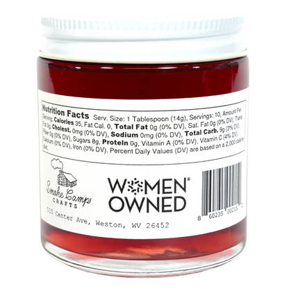 Currant Jelly, Gourmet Handmade Jelly, Made with Red Currants, Homemade & All Natural, Small Jelly Jar for Gift, 5 Oz (142 grams)