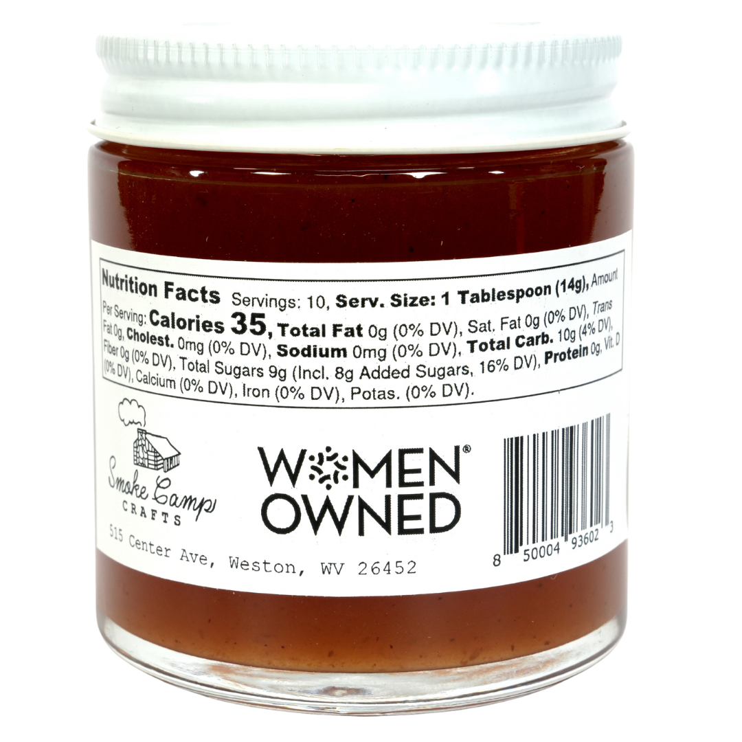 Peach Nutmeg Jam, 5 oz - Cobblers, Muffins, and Spreads, Oh My!