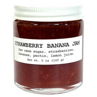 Strawberry Banana Jam, 5 oz - Pie, Smoothie, and Cheescake Flavor