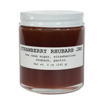 Strawberry Rhubarb Jam, 5 oz - Tangy and Sweet Combination
