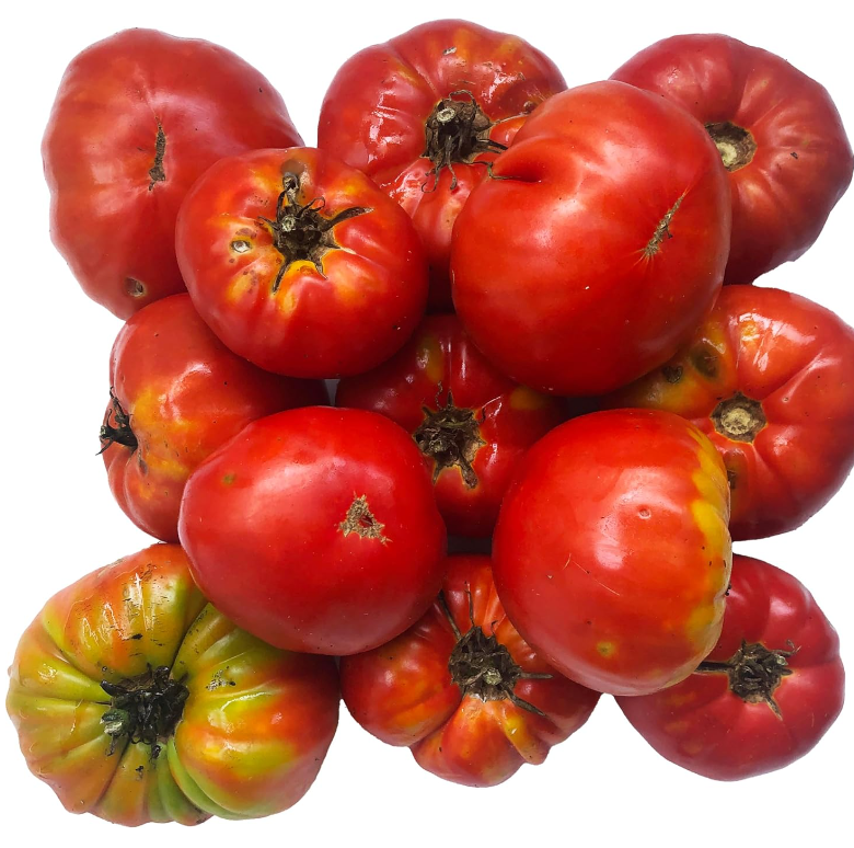 Large Red Heirloom Mix - Beefsteak Type - Tomato Seeds (Solanum lycopersicum) 150 seeds (0.5 grams)