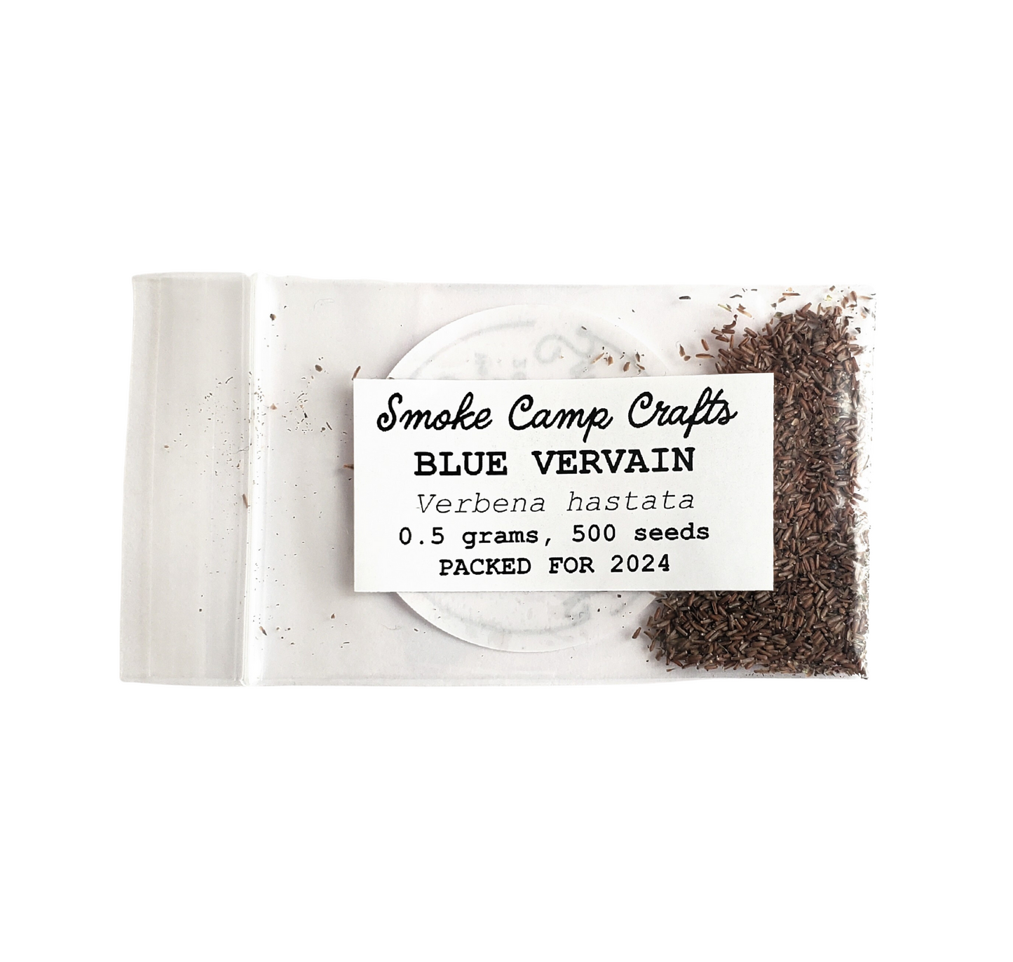 Blue Vervain (Verbena hastata) - 0.1 grams, 100 seeds - Organic Native Pollinator Plant